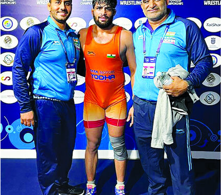 Bhanwala Becomes First Indian Wrestler To Win Medal At U Worlds