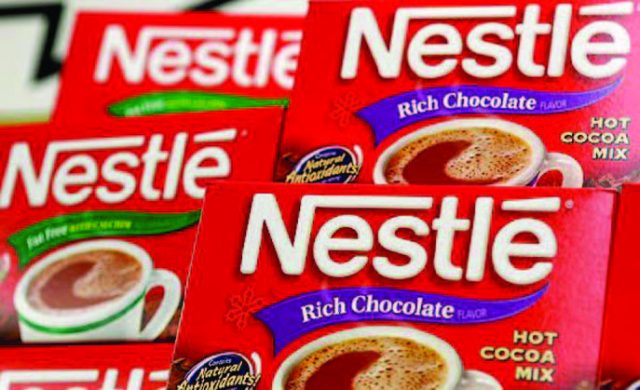 Nestle net profit soars
