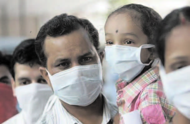 SWINE FLU TOLL REACHES around 1600 in india
