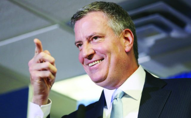 Mayor de Blasio