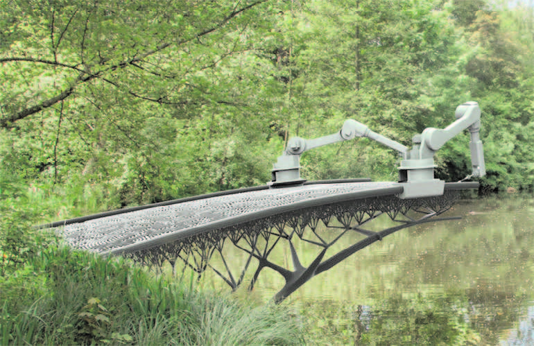 AMSTERDAM TO GET 3D-PRINTED BRIDGE