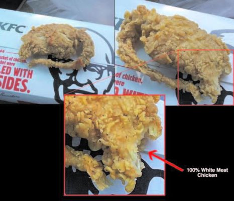 KFC customer 'finds fried rat' in meal