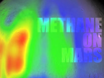 METHANE ON MARS ROCKS SUGGESTS POSSIBILITY OF LIFE