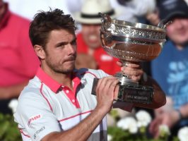 Stanislas Wawrinka - the 2015 French Open Champ! - AFP PHOTO