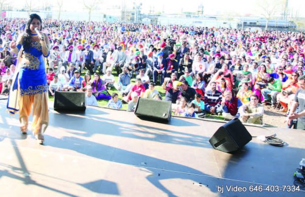 The Singing Sensation Ms Pooja Enthralls at Vaisakhi Mela Image2