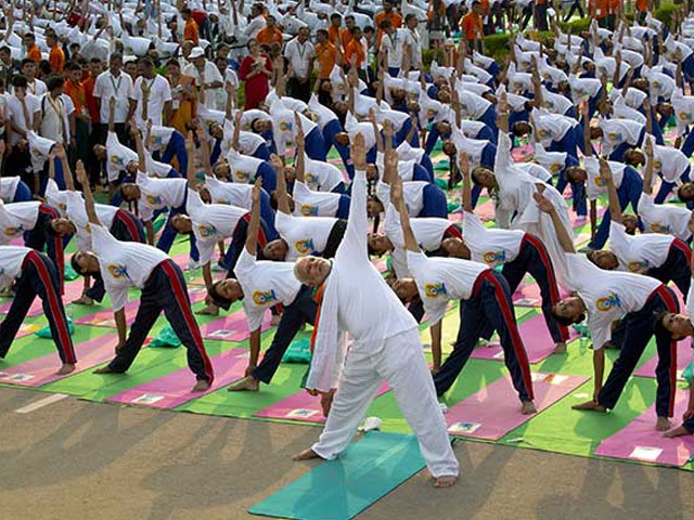 The yoga asanas performed during the International Yoga Day at Rajpath were according to the Common Yoga Protocol