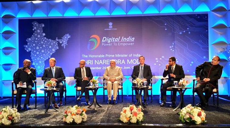 Prime Minister Narendra Modi at the banquet reception in San Jose. MEA India Photo