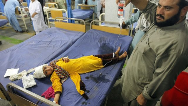 At least 253 people were reported killed in Pakistan following the quake [The Associated Press]