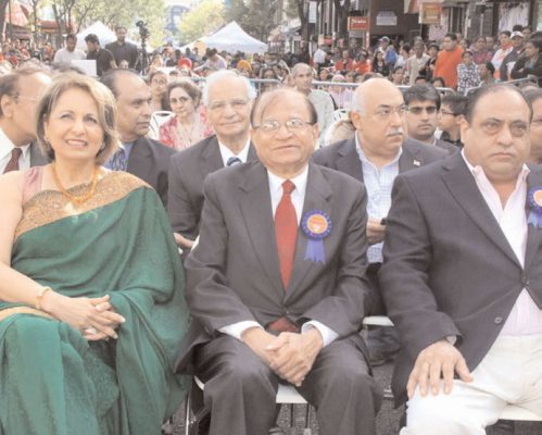 A view of the gathering at Diwali Mela in 2013