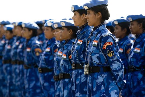 It was a great honor for India when Indian women peacekeepers in Liberia were honored with medals for their courage and service in maintenance of peace and security in the West African country, January, 2016