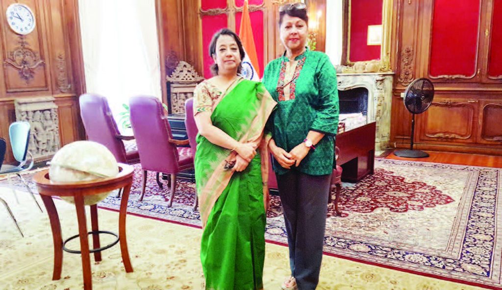 Sheila Chaman who is on a brief visit to New York met Consul General Riva Ganguly Das, August 4 and obtained her comments on the working of the Consulate and preparations for the celebration of India's Independence Day