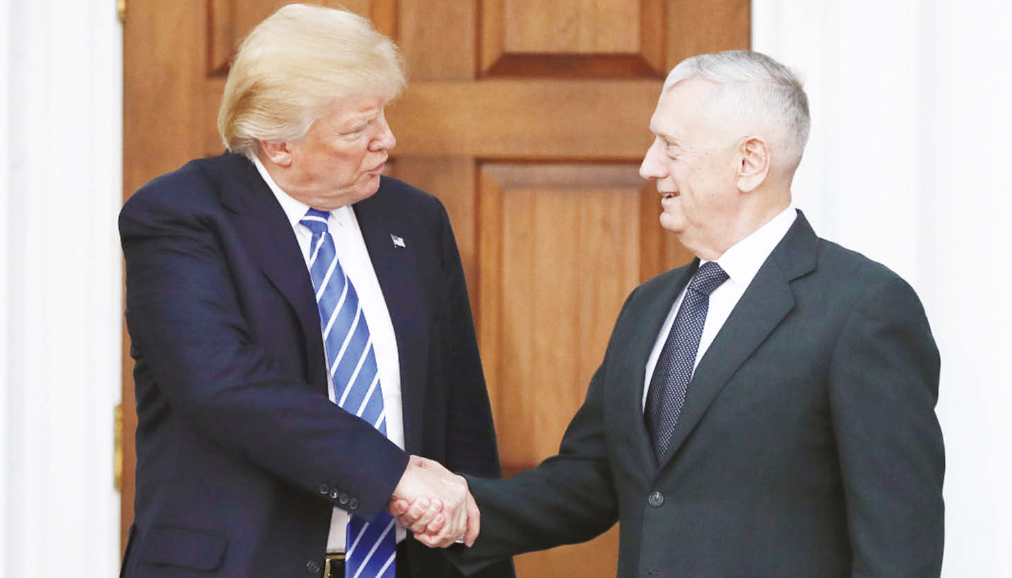 President-elect Donald Trump announced in Ohio, December 1 that 'Mad Dog' General James Mattis will be his defense secretary. Picture shows General Mattis with Trump at Trump Tower in New York