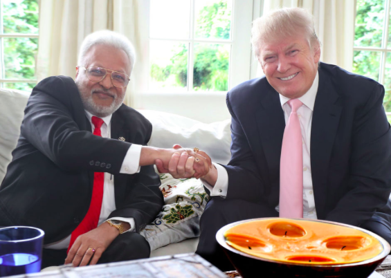 Republican Hindu Coalition - Shalabh Kumar with Donald Trump