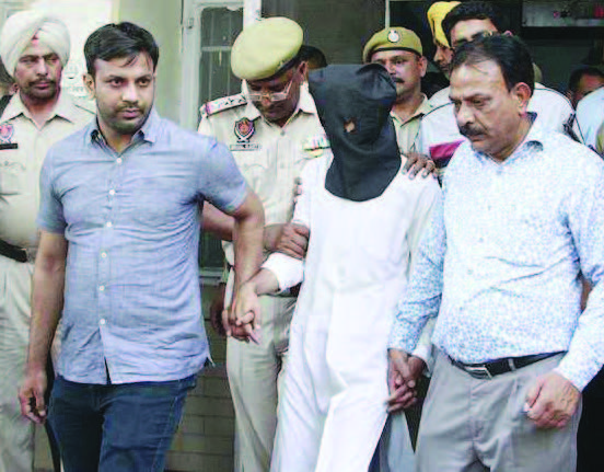 An ISIS suspect held from Sant Nagar in Jalandhar.