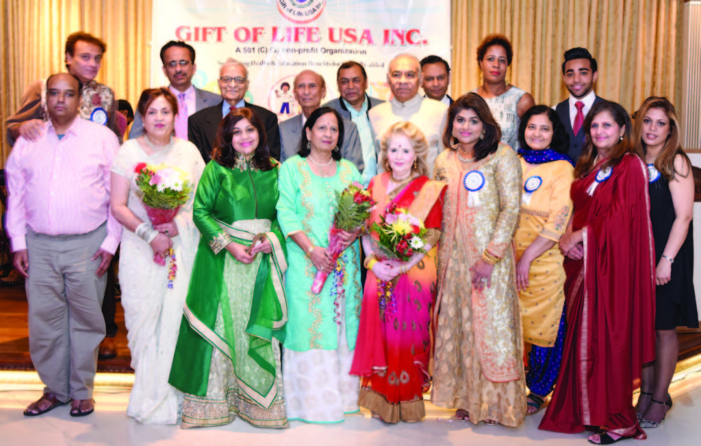 Front row- L to R:Mr. Swaminathan, Pam Kwatra, Flora Parekh, Malti Shah, Manjari Bhatt, Dr. Hetal Gor, Madhu Parekh, Neela Pandya, Rupal Sehgal Second row- (L to R): Paresh Parekh, Eric Kumar, Lal Kwatra, H.K. Shah, Kamlesh Parekh, Dr. Harshad Bhatt, Bakul Matalia, Mom Speaker Kimberly Gilgeours, Harshil Parekh