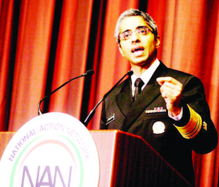 AAPI expressed their appreciation of Dr. Vivek Murthy who has been one of them