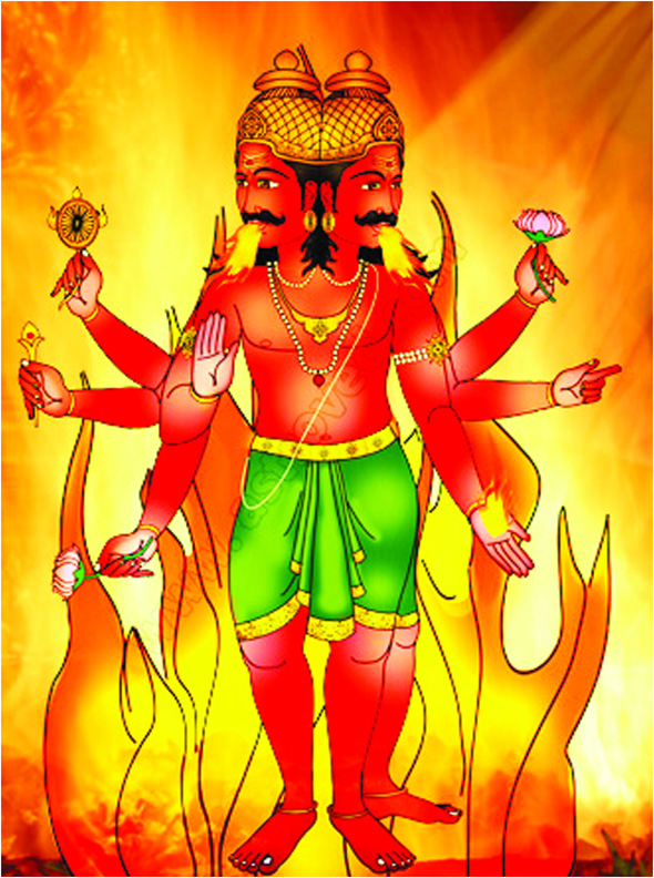 Agni Deva The Acceptor Of Sacrifices — The Indian Panorama