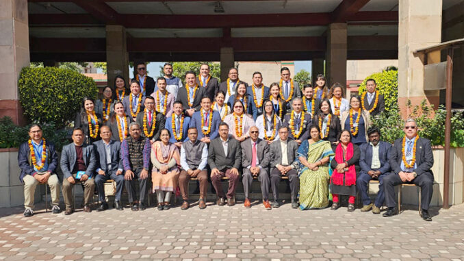 Guatemalan participants attending the special ITEC Course, Prevention of Corruption, which was held 13 to 26 February 2025