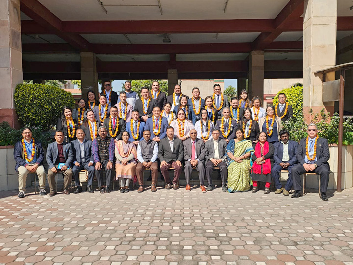 Guatemalan participants attending the special ITEC Course, Prevention of Corruption, which was held 13 to 26 February 2025